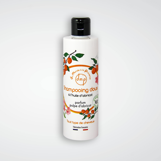 Shampooing doux parfum Pulpe d’Abricot – 250ml