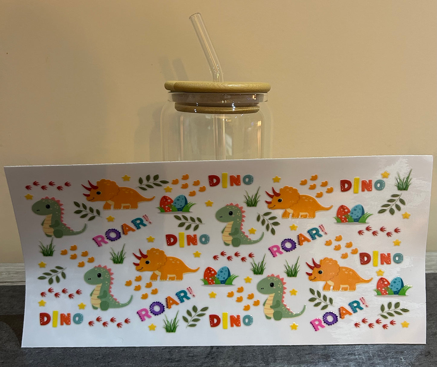 Verre Dinosaures