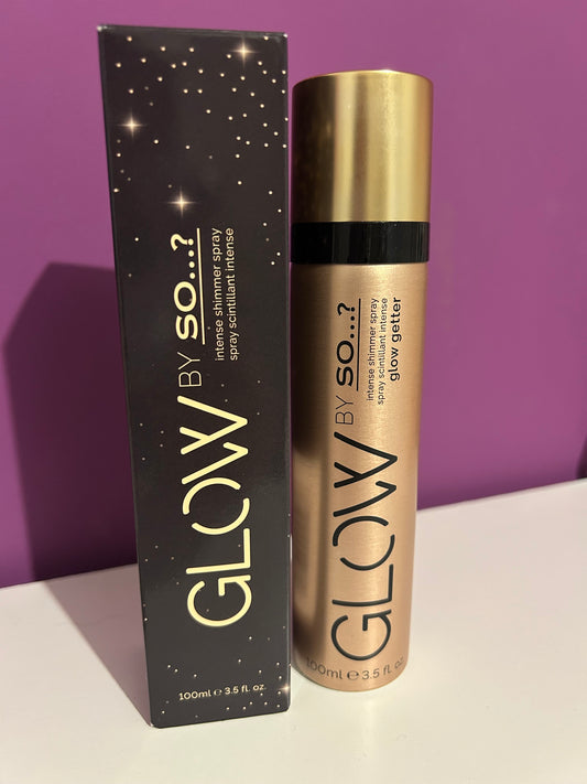 Spray scintillant intense Glow by So...? Glow Getter 100ml Pêche melba chocolat