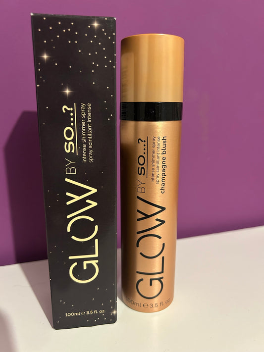 Spray scintillant intense Glow by So...? champagne blush100ml Ananas jasmin patchouli