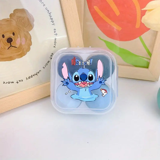 Éponges de Maquillage Disney Stitch & Mickey - Beauty Blenders en Mousse PU Hypoallergéniques
