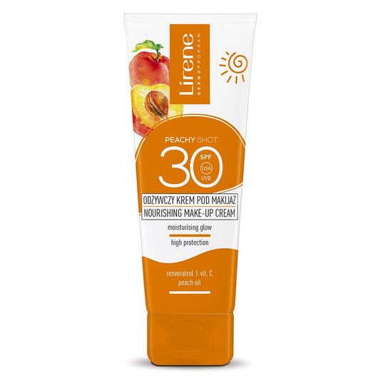 Crème Visage Protectrice & Illuminatrice à la Pêche SPF 30