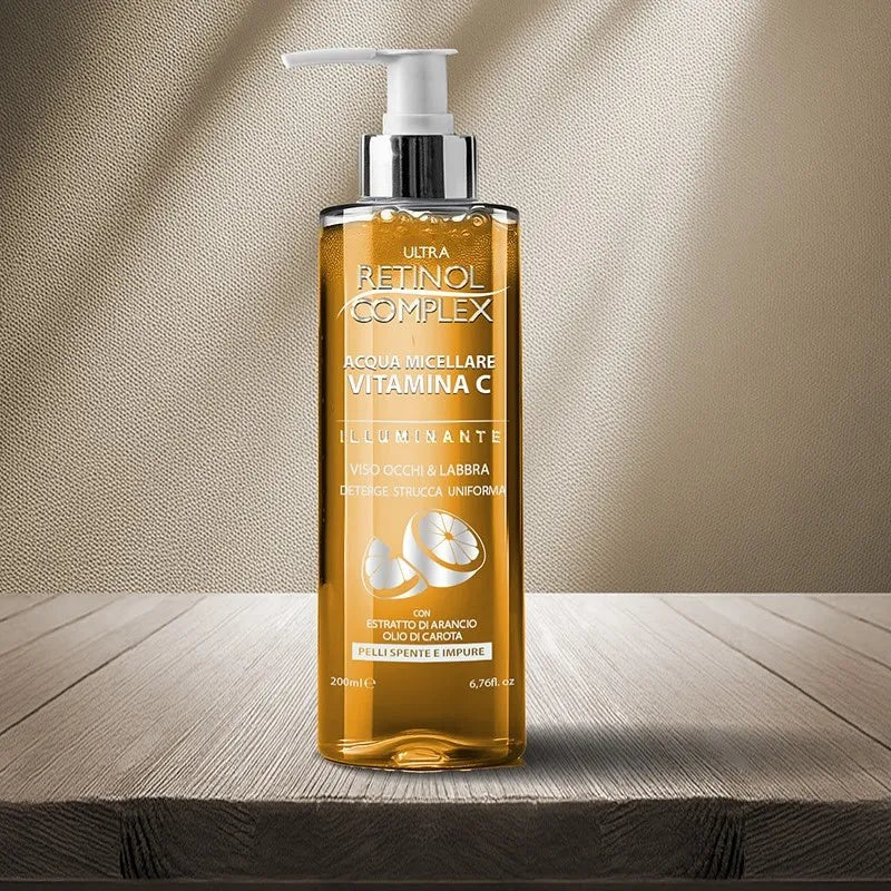 EAU MICELLAIRE VITAMINE C 200ML RETINOL COMPLEX