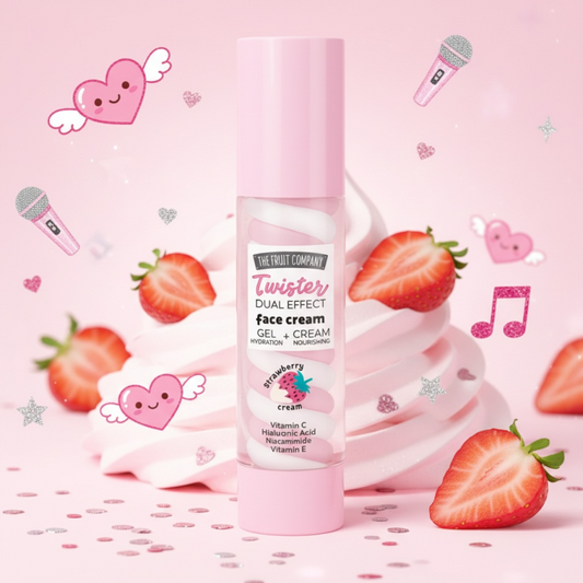 CRÈME VISAGE TWISTER FRAISE CHANTILLY DUAL EFFECT - THE FRUIT COMPANY