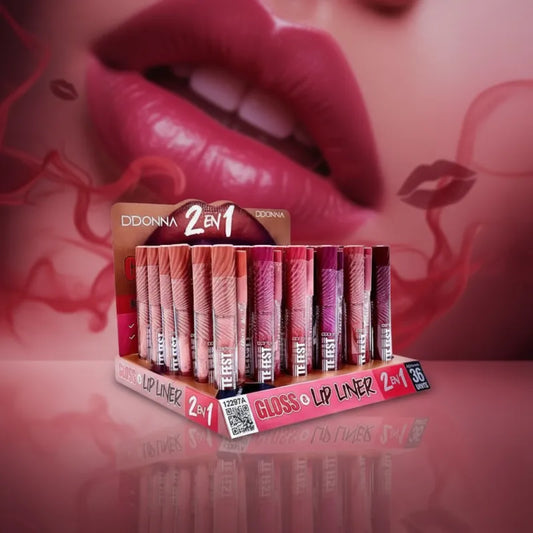 Rouge à lèvres Mat  & LIPLINER 2 EN 1 - DDONNA