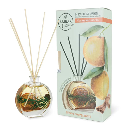 MIKADO BOTANIQUE AMBAR CANNELLE ORANGE