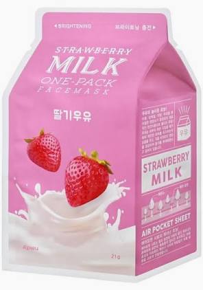 Masque visage Milk Mask Strawberry